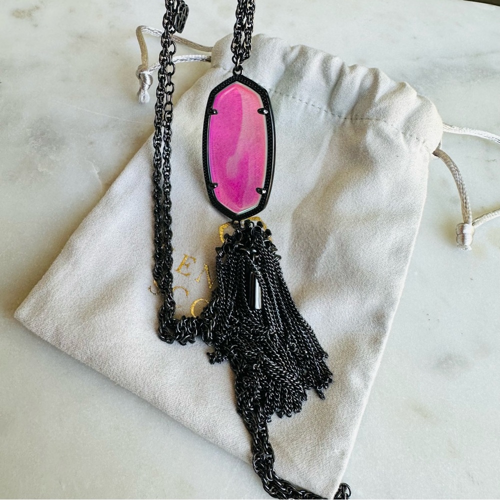 Kendra Scott Gunmetal Dichroic Rayne